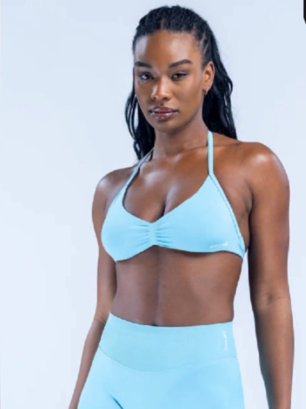 ISO* Dfyne Impact Strappy Bra in ICE